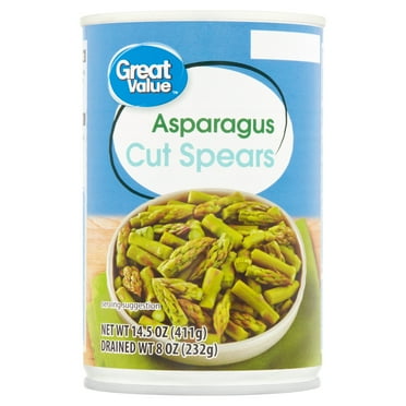 Great Value Asparagus Cut Spears, 14.5 oz