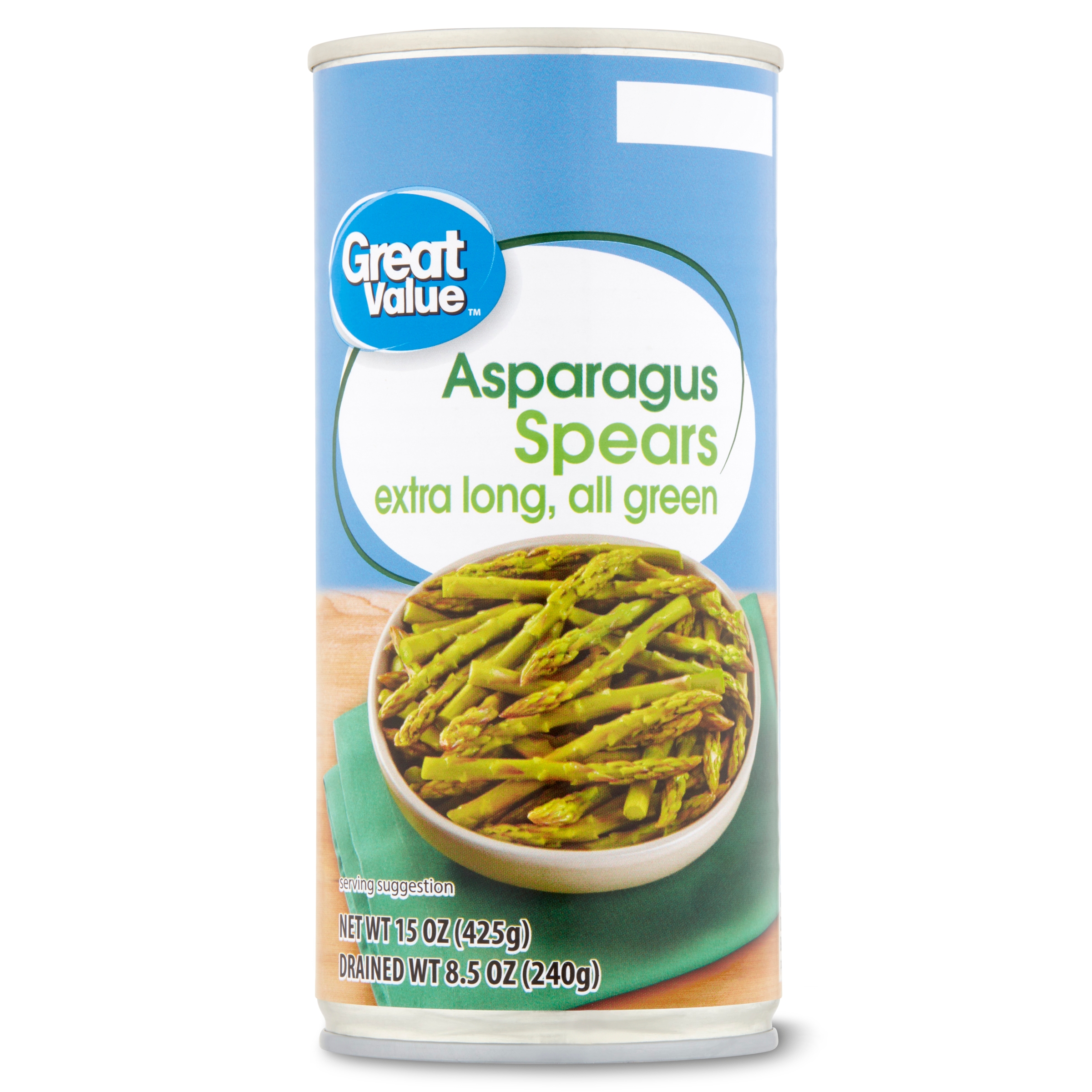 Great Value Asparagus Spears, 15 Oz - image 1 of 7