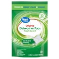 thumbnail image 1 of Great Value Original Dishwasher Pacs, Fresh Scent, 33 Count, 1 of 12