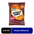 thumbnail image 1 of Great Value BBQ Potato Chips, 2.25 oz Bag, 1 of 8