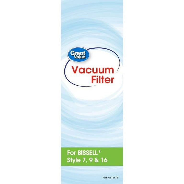 Vacuum filter care