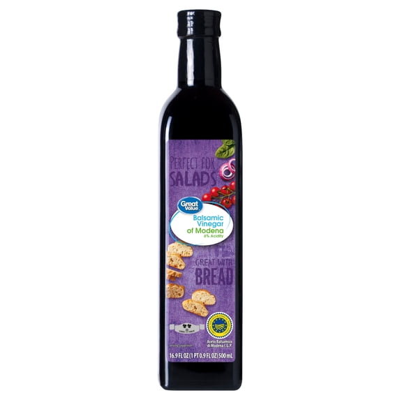 Great Value Balsamic Vinegar of Modena, 16.9 fl oz