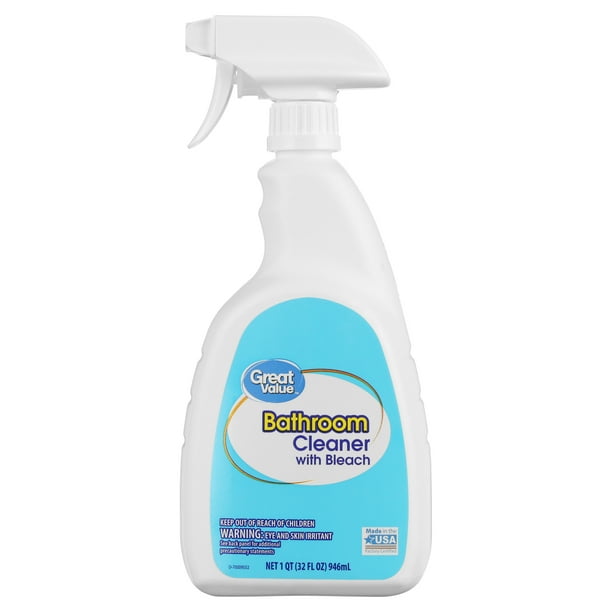 Great Value Bathroom Cleaner with Bleach 32oz