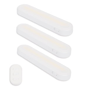 Great Value Battery Operated LED Task Lights, 3-Pack