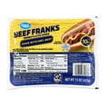 thumbnail image 1 of Great Value 100% Beef Frank Hot Dogs, 15 oz, 10 Count Pack, 1 of 8