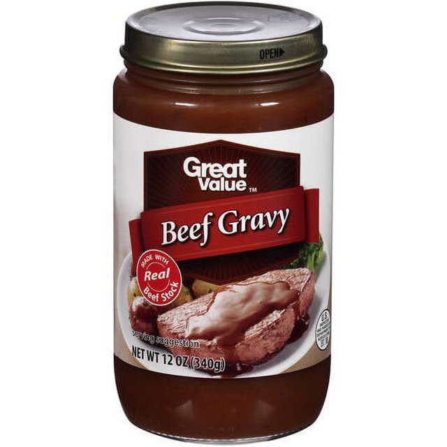 Great Value Beef Gravy, 12 oz