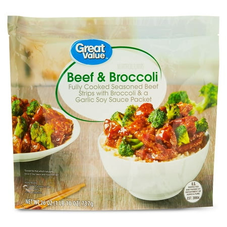 Great Value Beef and Broccoli, 26 oz