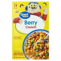 Great Value Berry Crunch Breakfast Cereal, 26 oz
