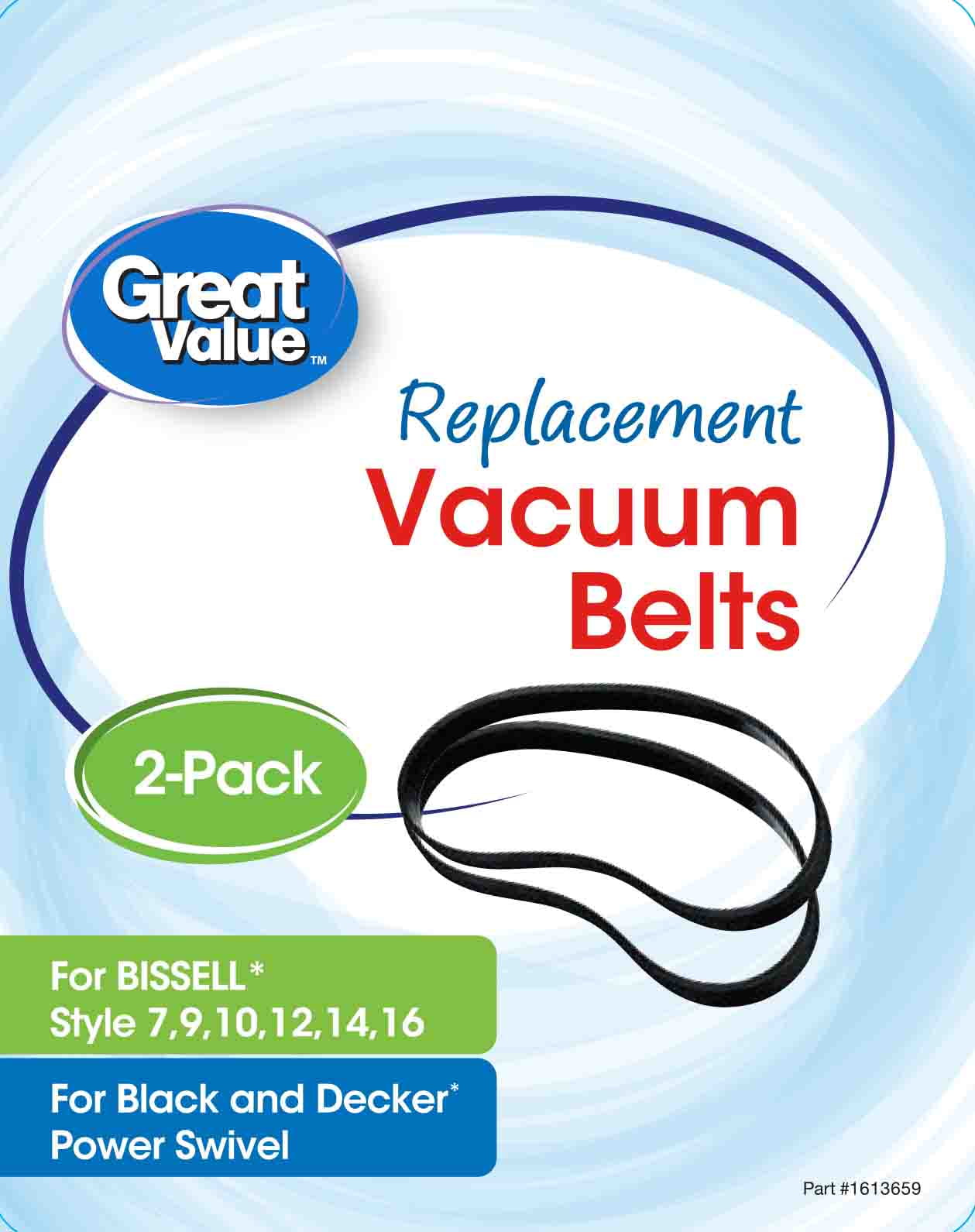 Great Value Bissell Replacments Vacuum Style 7 Belt, 2350 (2