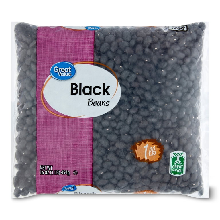 Great Value Black Beans, 16 oz - Walmart.com