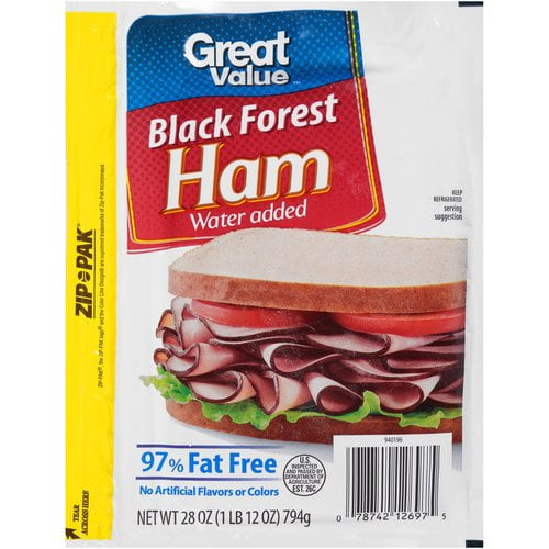 Great Value Black Forest Ham, 28 oz