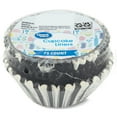thumbnail image 1 of Great Value Black & White Cupcake Liners, 75 Count, 1 of 7