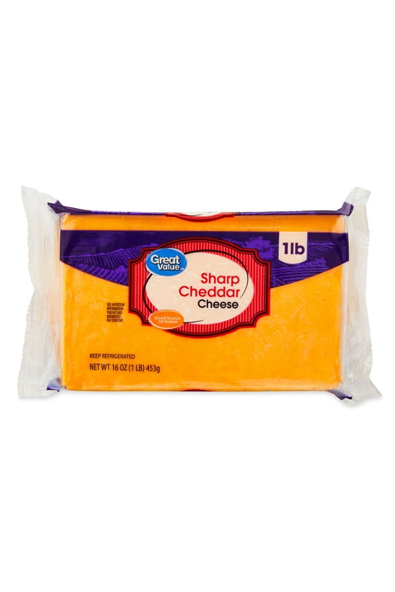 Block Sharp Cheddar Cheese, 16 oz