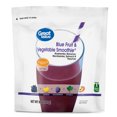 Great Value Blue Fruit & Vegetable Smoothie, 8 oz