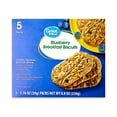 thumbnail image 1 of Great Value Blueberry Breakfast Biscuits, 8.8 oz, 5 Count, 1 of 8