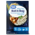 thumbnail image 1 of Great Value Boil in Bag White Rice, 32 oz, (2lb) 6 Count, 1 of 7