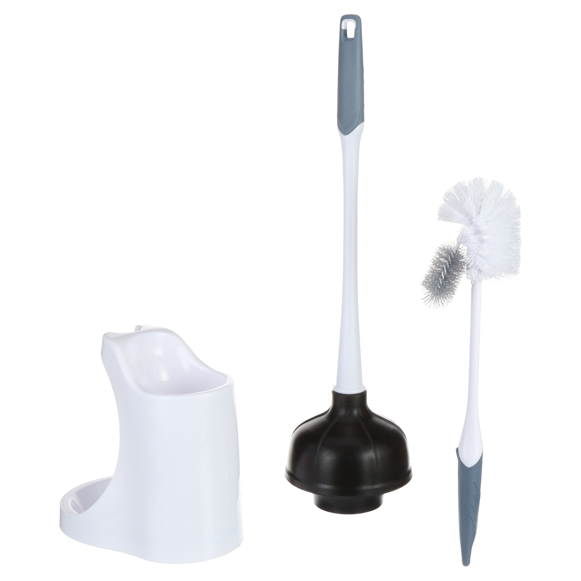 Great Value Bowl Brush Plunger & Caddy - image 1 of 5