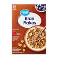 thumbnail image 1 of Great Value Bran Flakes Breakfast Cereal, 15.6 oz, 1 of 8