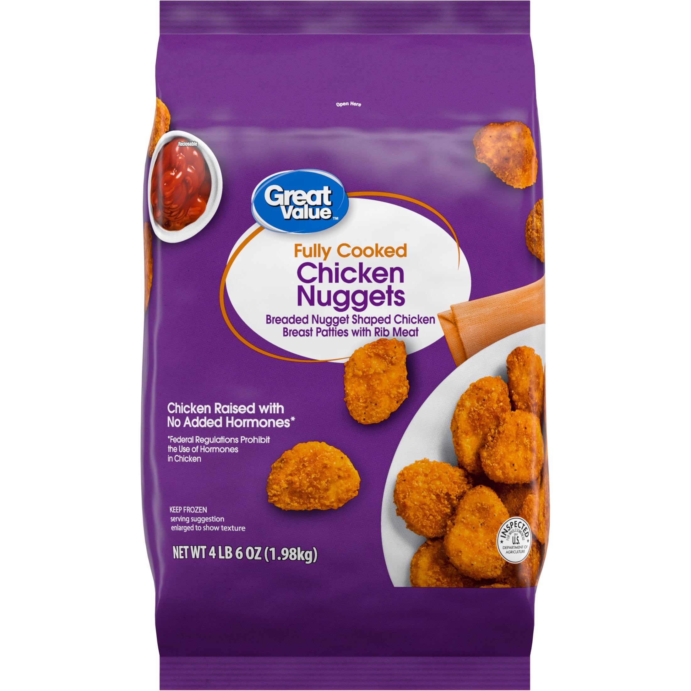Great Value Breaded Chicken Nuggets great-value-breaded-chicken-nuggets
