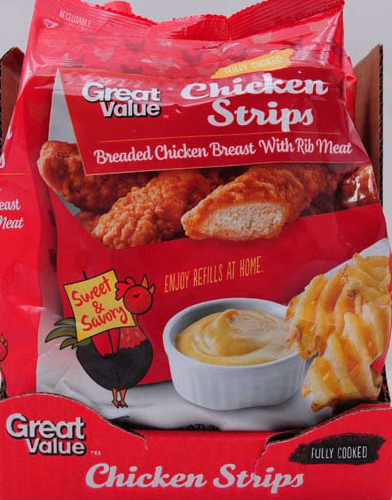 Great Value Breaded Chicken Strips