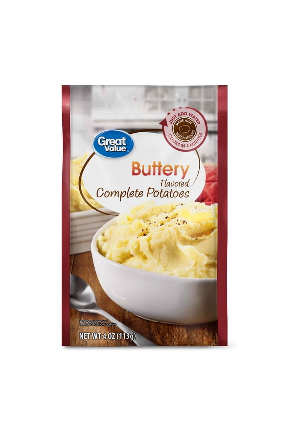 Buttery Complete Potatoes, 4 oz, Pouch