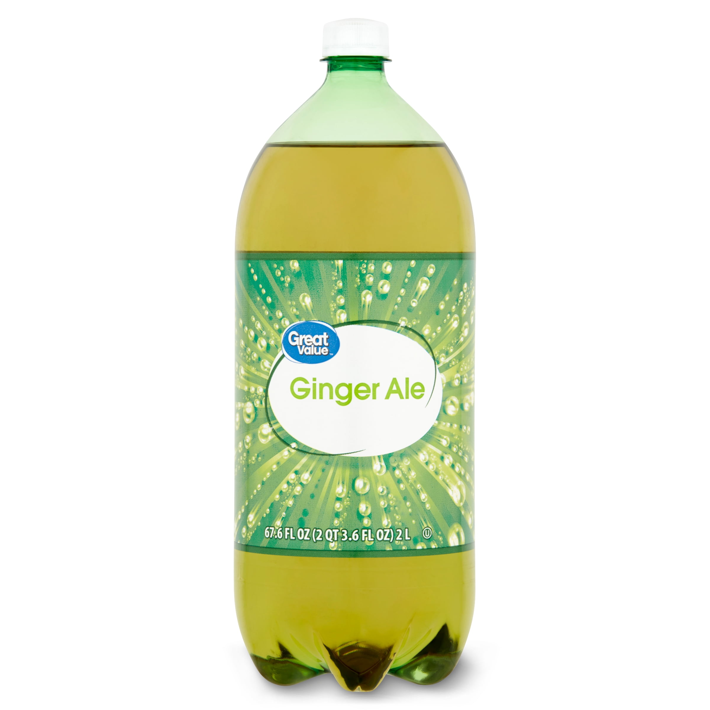 Great Value CaffeineFree Ginger Ale, 2 Liter Bottle