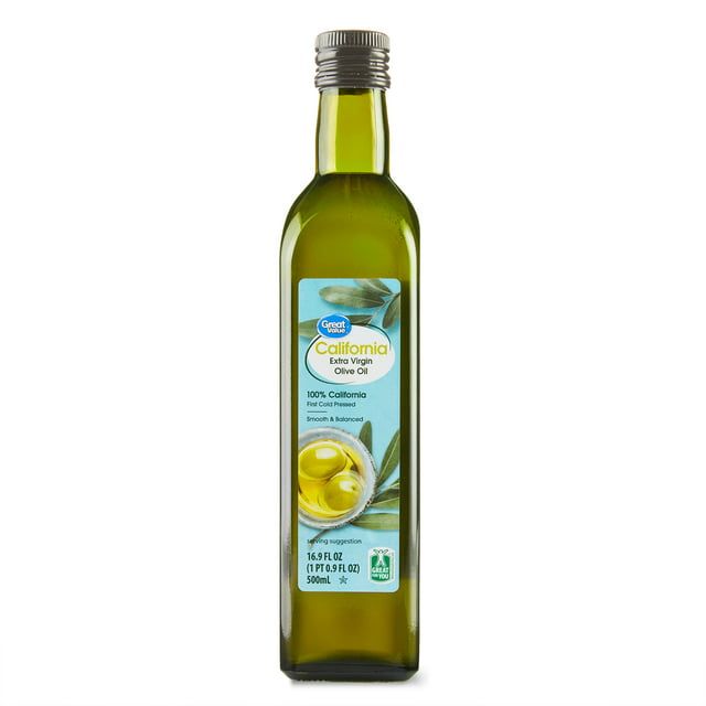 Great Value California Extra Virgin Olive Oil, 16.9 fl oz - Walmart.com