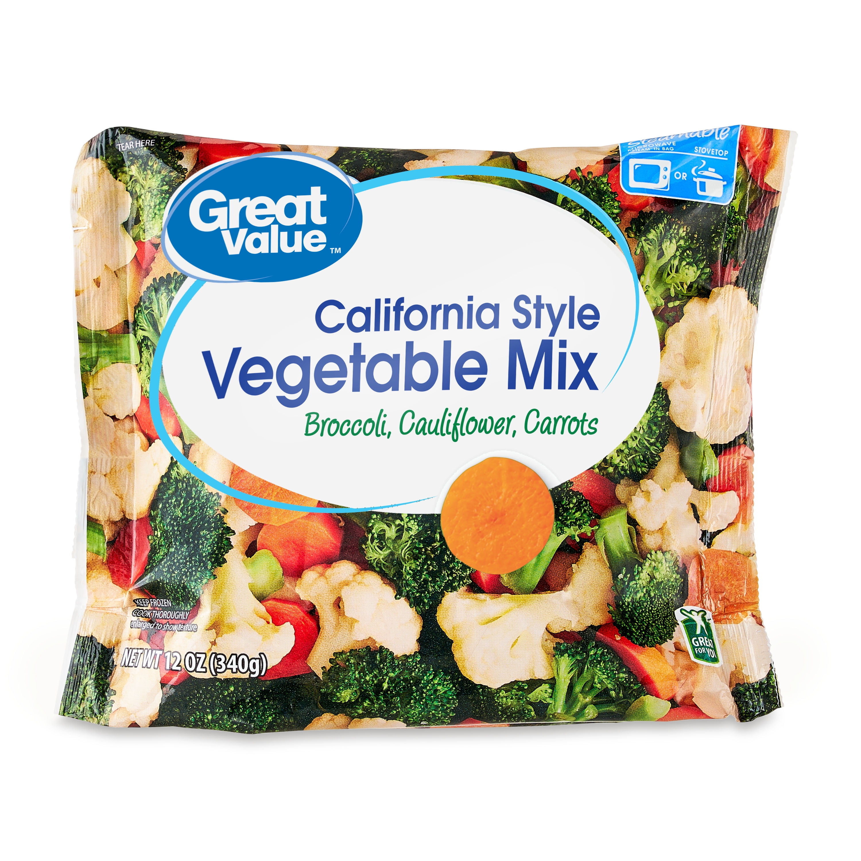 Great Value California Style Vegetable Mix 12 oz Bag Frozen b7e0a76c be24 4779 b83c 018f45cf5605.44bc144cda2206c39ae17721b82e9c9b