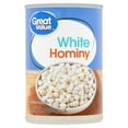 thumbnail image 1 of Great Value Canned White Hominy Can, 15.5 oz, 1 of 7
