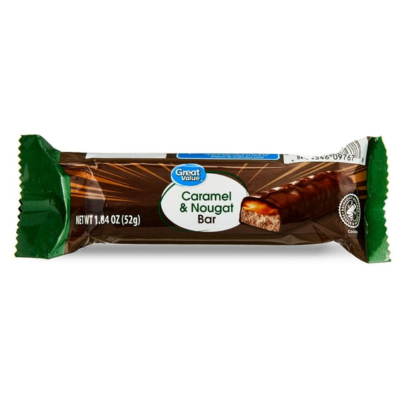 Great Value Caramel and Nougat Bar, 1.84 oz