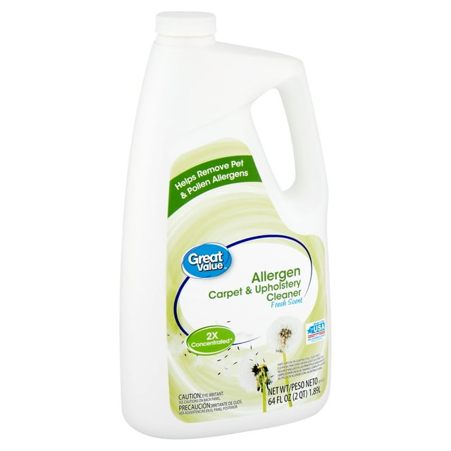 Great Value Carpet Odor Eliminator, Fresh Scent, 64 Fluid Ounce 2136