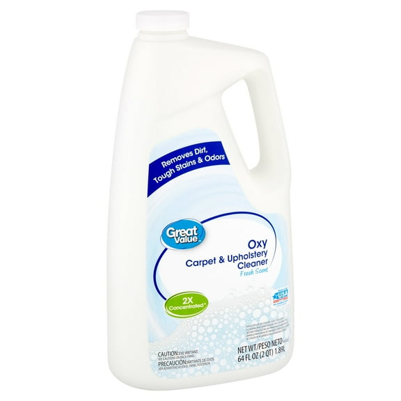 Great Value Carpet & Rug Cleaners, Fresh Scent, 64 Fluid Ounce 2137