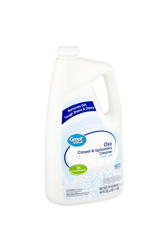 Great Value Carpet & Rug Cleaners, Fresh Scent, 64 Fluid Ounce 2137