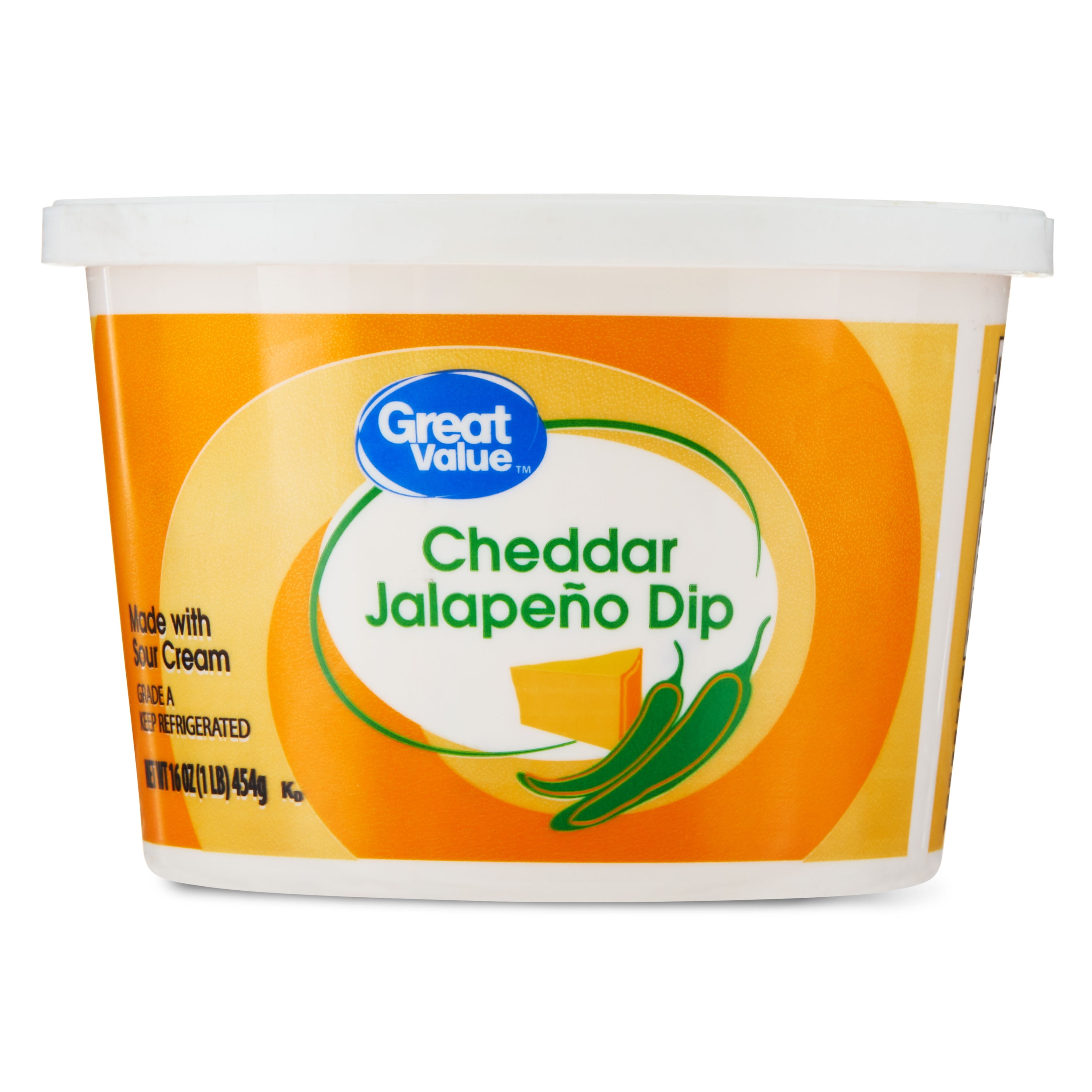 Shop Great Value Cheddar Jalapeno Dip, 16 oz Great Prices Await