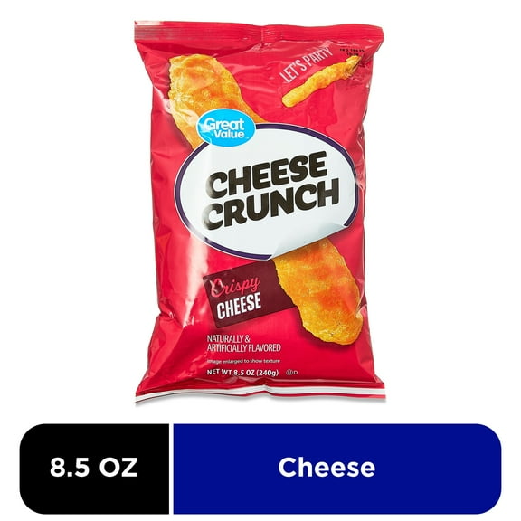 Great Value Cheese Crunch, 8.5 oz
