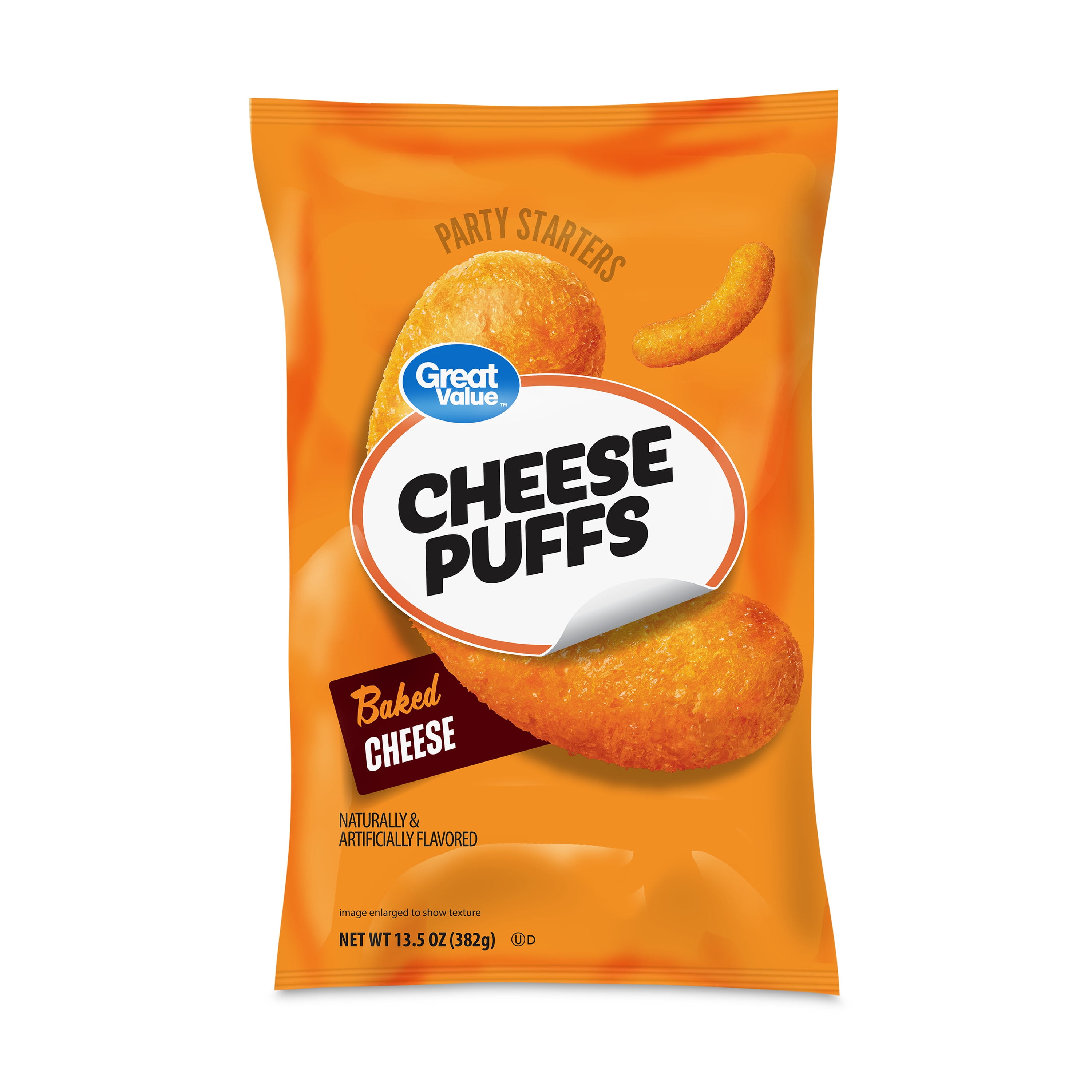 Great Value Cheese Puffs 13.5 oz Bag