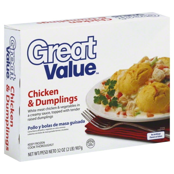 Great Value Great Value: Chicken & Dumplings Meal, 32 Oz — product image