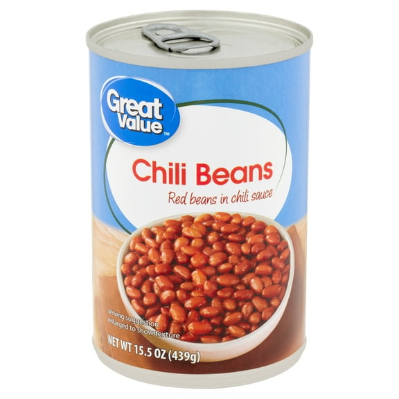 Great Value Chili Beans, 15.5 oz