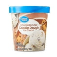 thumbnail image 1 of Great Value Chocolate Chip Cookie Dough Ice Cream, 16 fl oz, 1 of 8