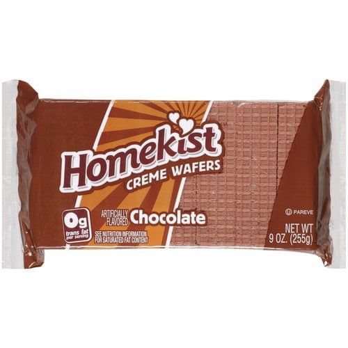 Great Value Chocolate Creme Wafer Cookies, 9 oz