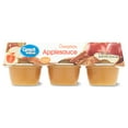 thumbnail image 1 of Great Value Cinnamon Applesauce, 4 oz, 6 Count, 1 of 7