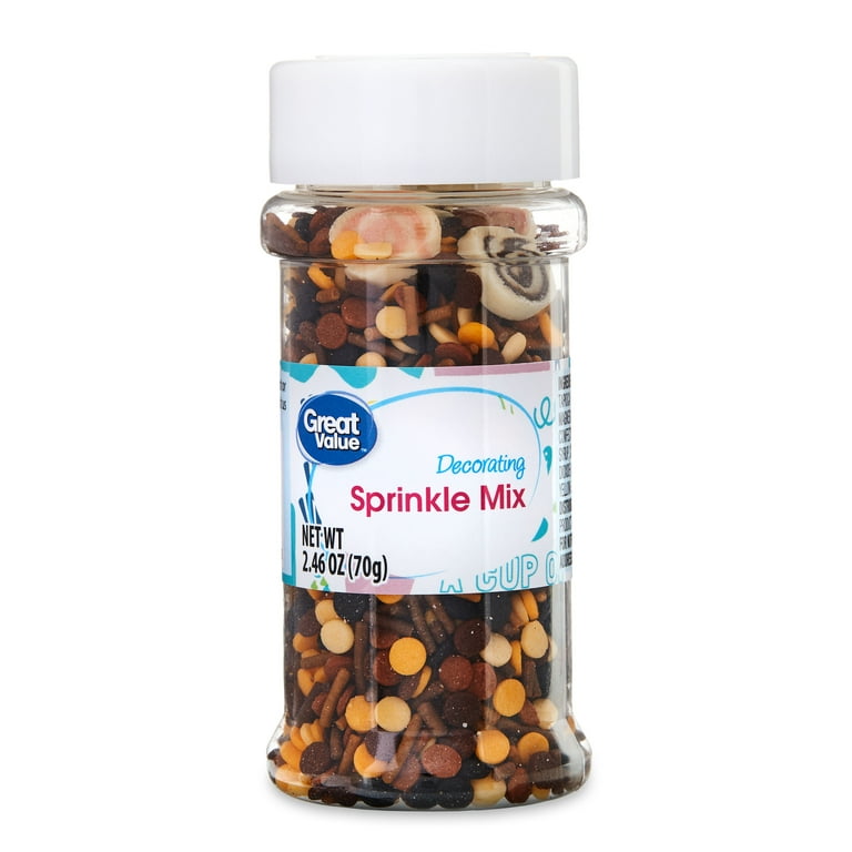 Great Value Cinnamon Roll Decorating Sprinkle Mix, 2.46 oz