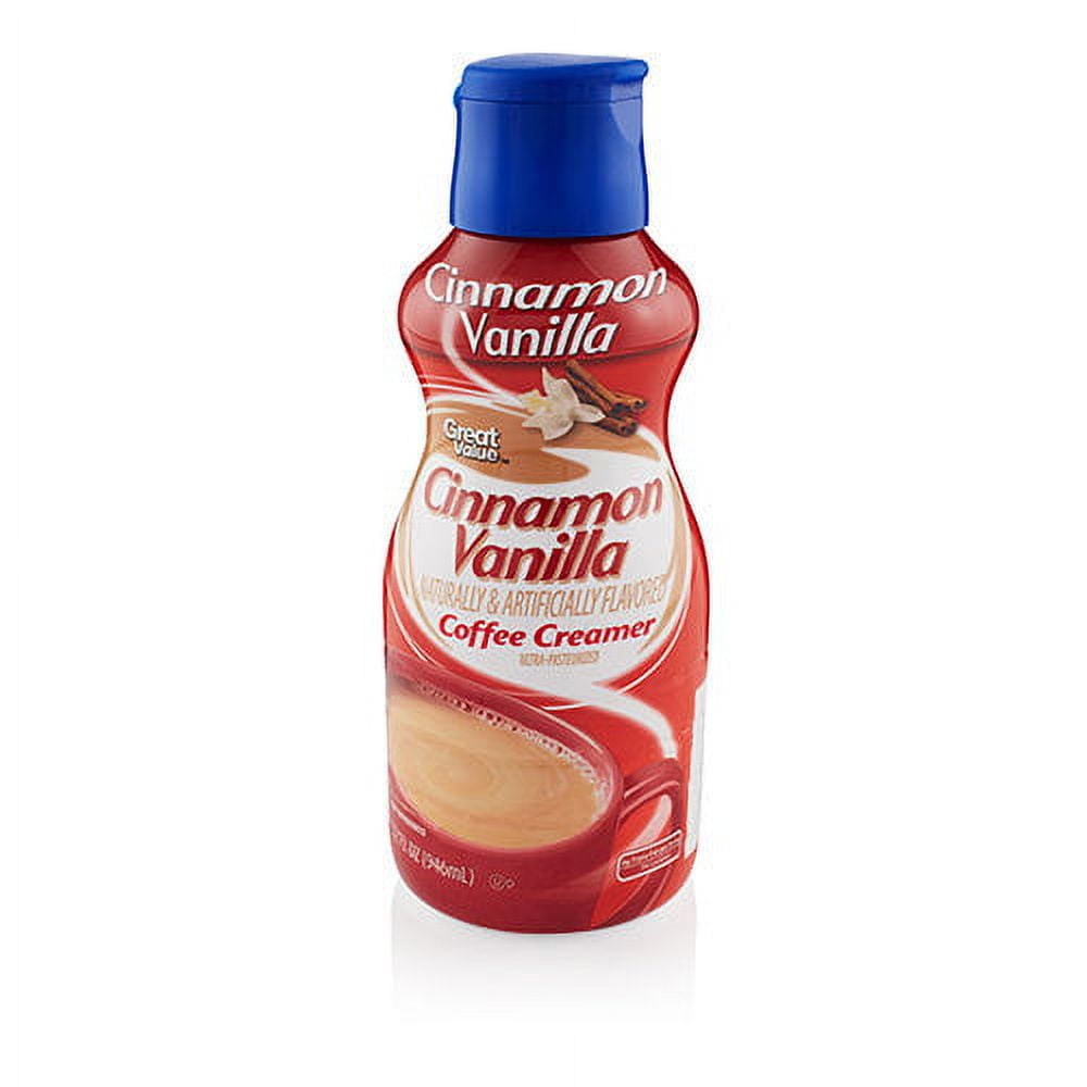 Great Value Cinnamon Vanilla Coffee Creamer, 32 Oz