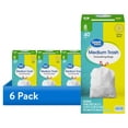 thumbnail image 1 of (6 pack) Great Value Citrus Burst 8-Gallon Medium Drawstring Trash Bags, 40 Count, 1 of 8
