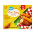Great Value Classic 22 Count Corn Dogs Frozen, 7g Protein per Corndog