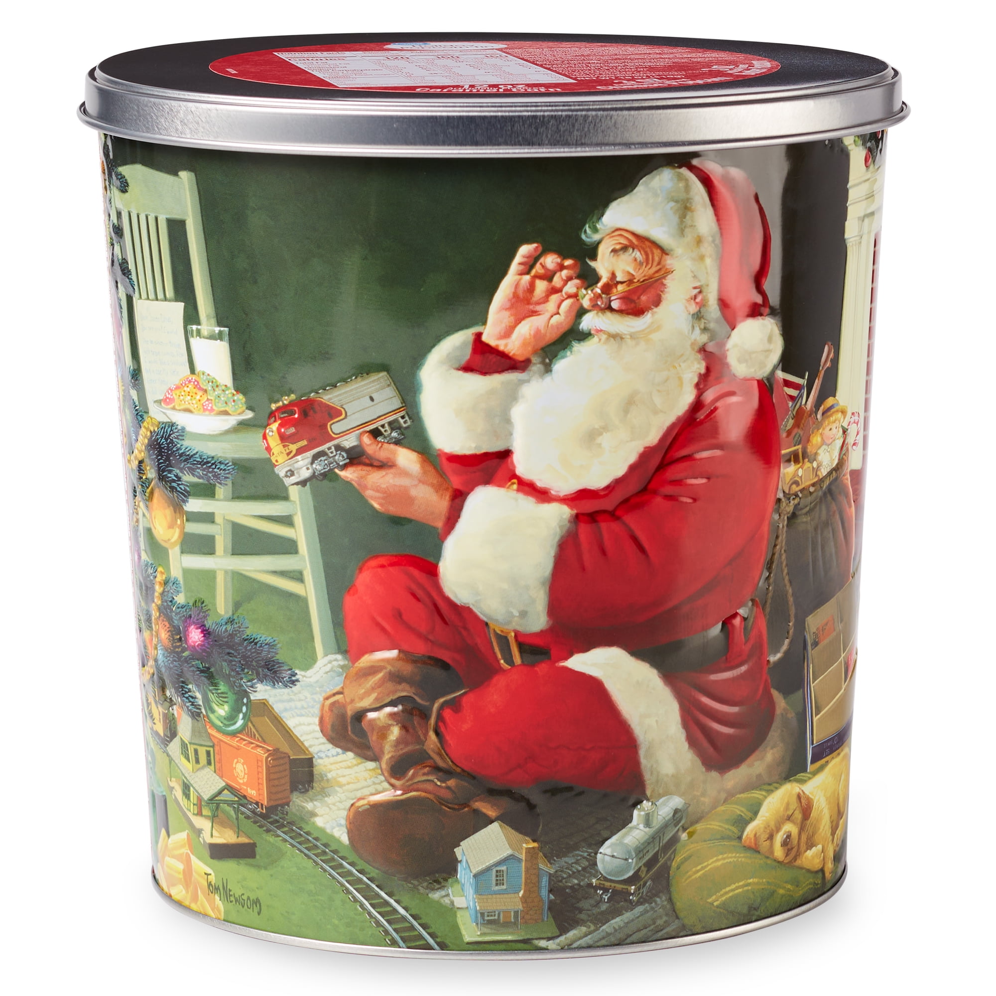 Great Value Classic Santas Popcorn Tin