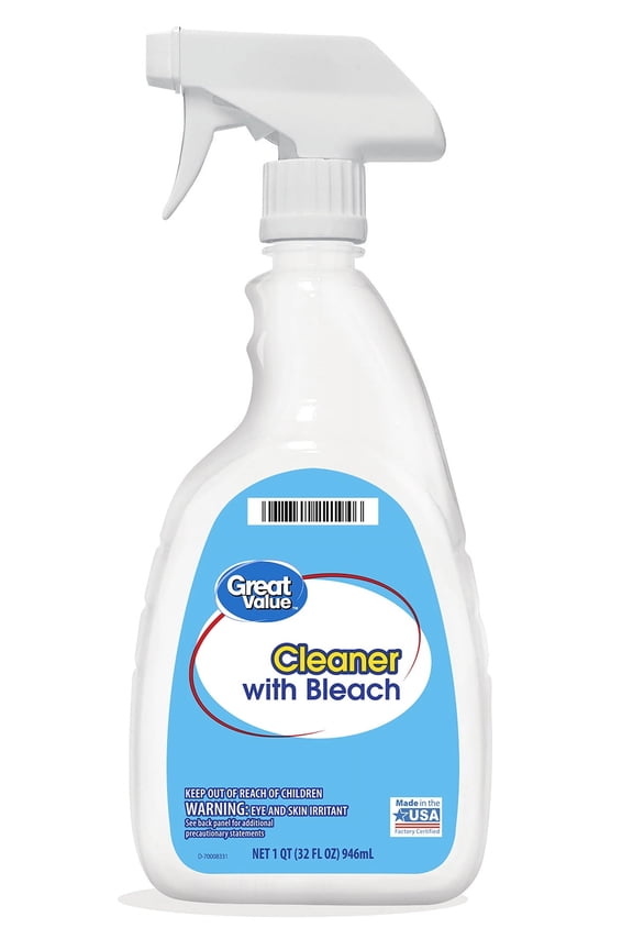 Cleaner with Bleach, 32 fl oz