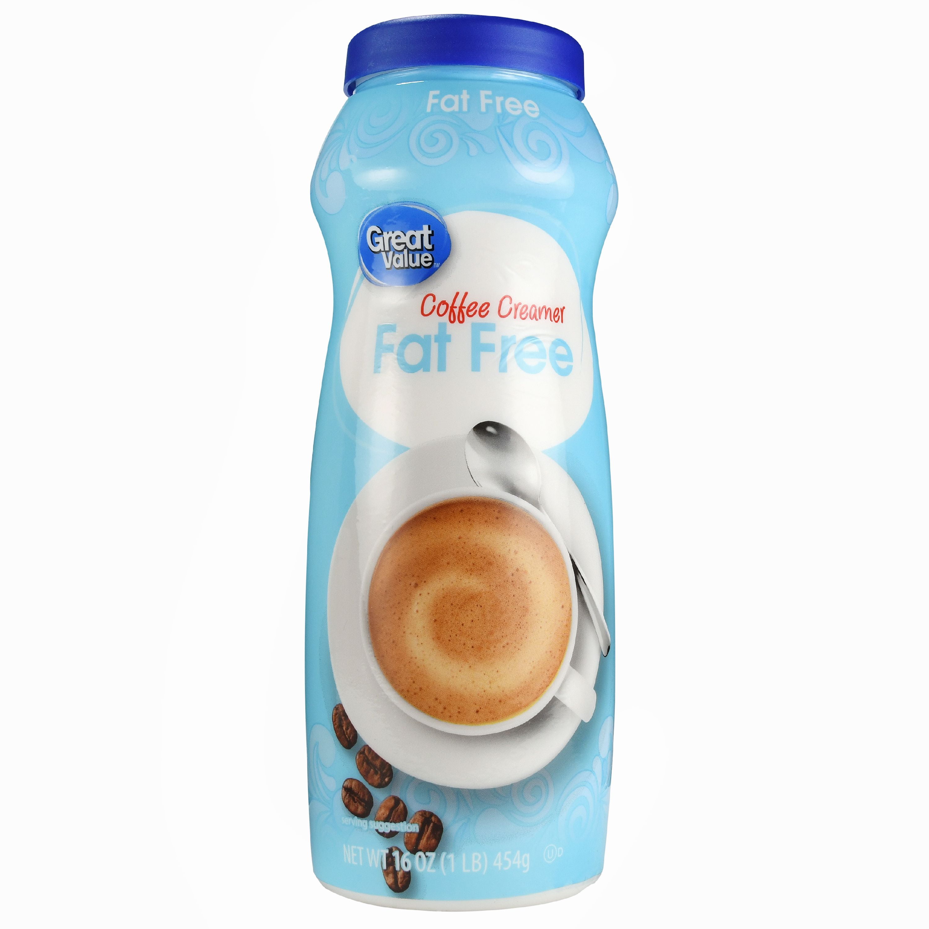 Great Value Coffee Creamer, Fat Free, 16 fl oz