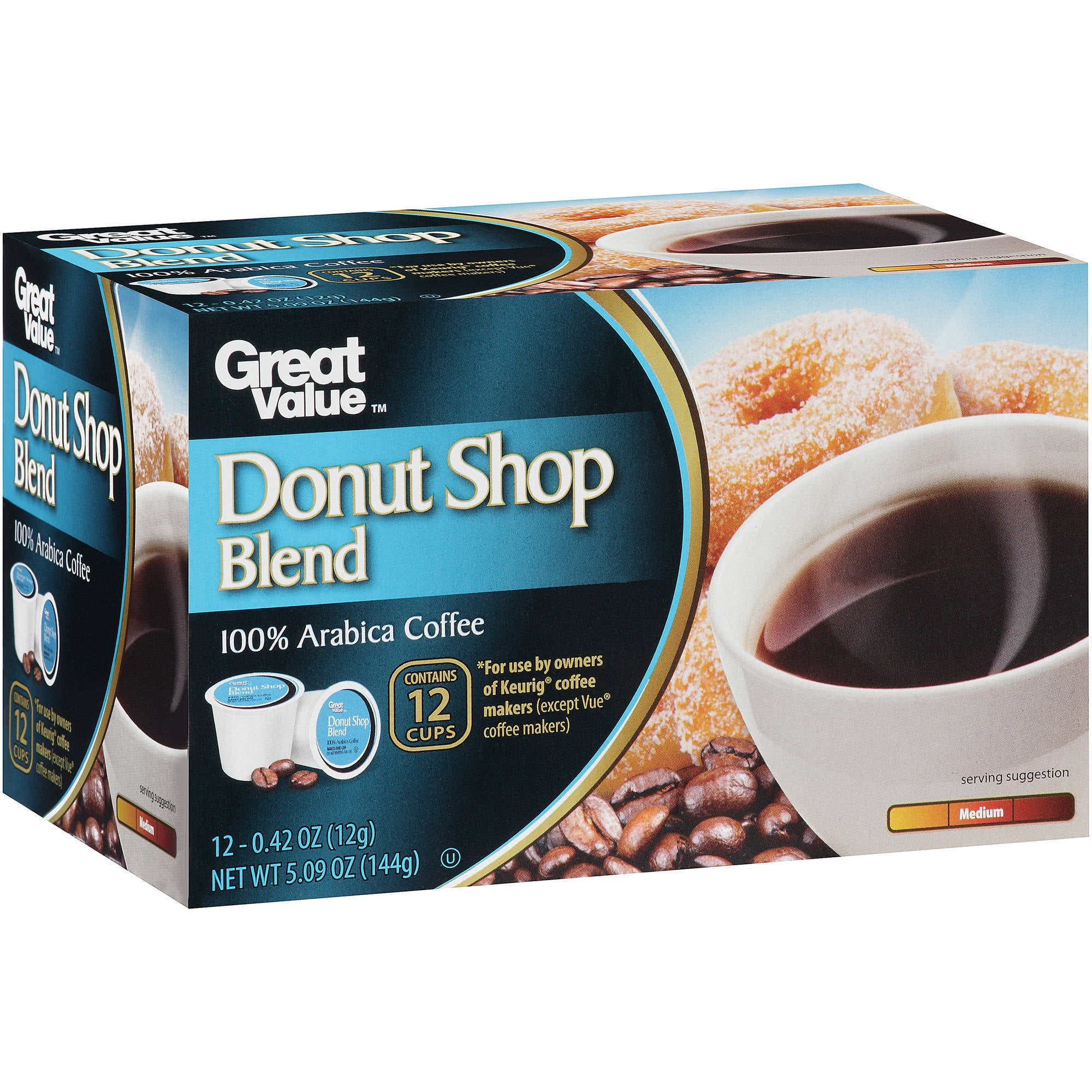 Great Value Coffee Orig Donut