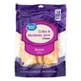 Great Value Colby & Monterey Jack Snack Cheese, 9 oz, 12 Sticks